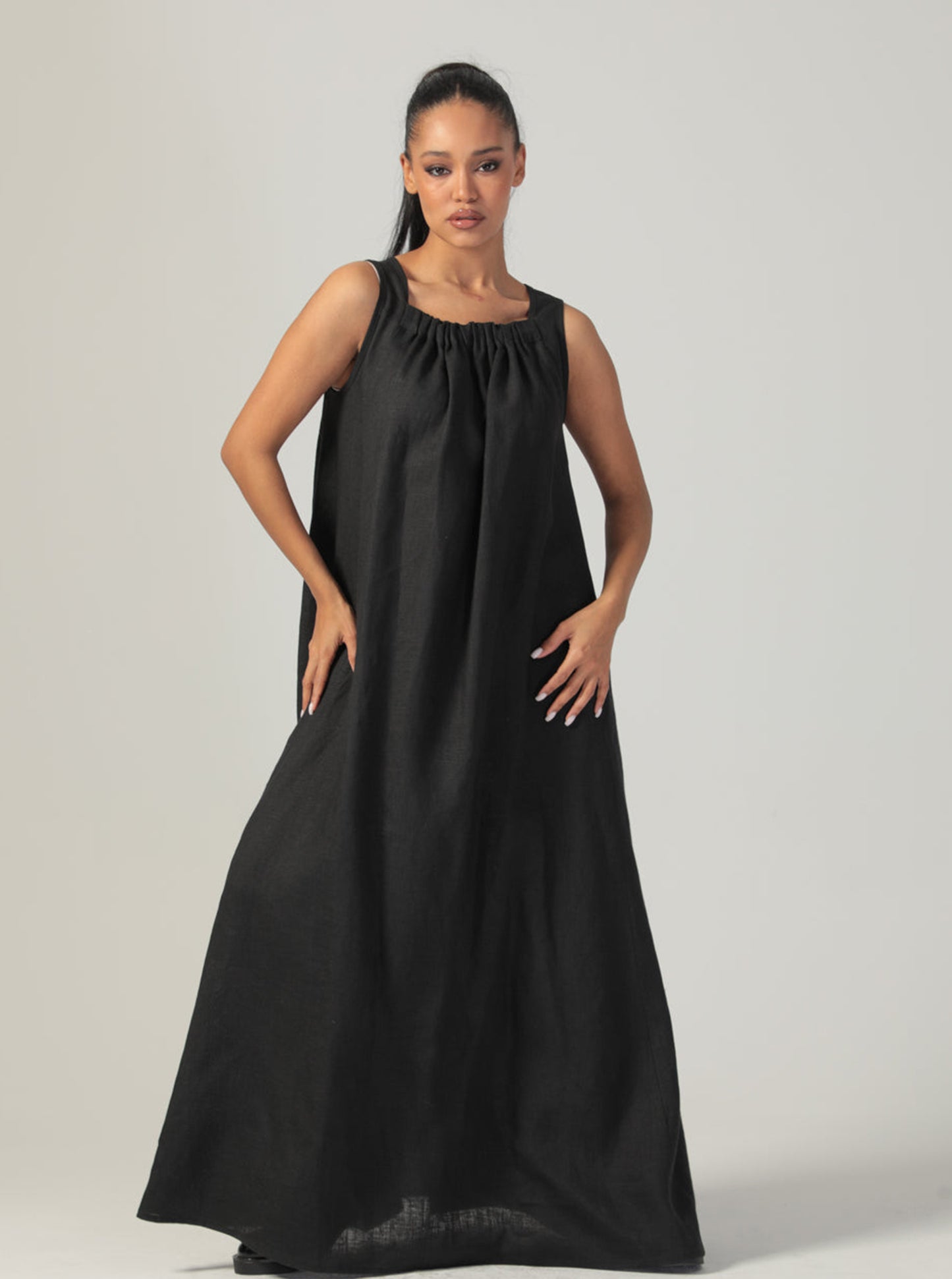 CLARA Linen Dress