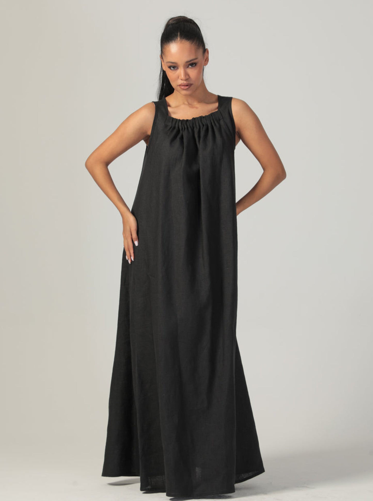 CLARA Linen Dress