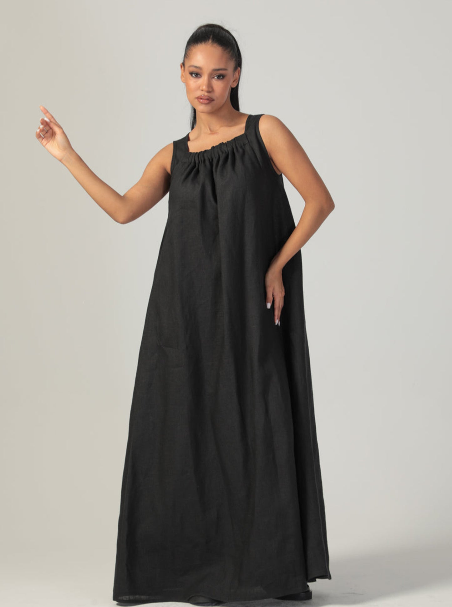 CLARA Linen Dress
