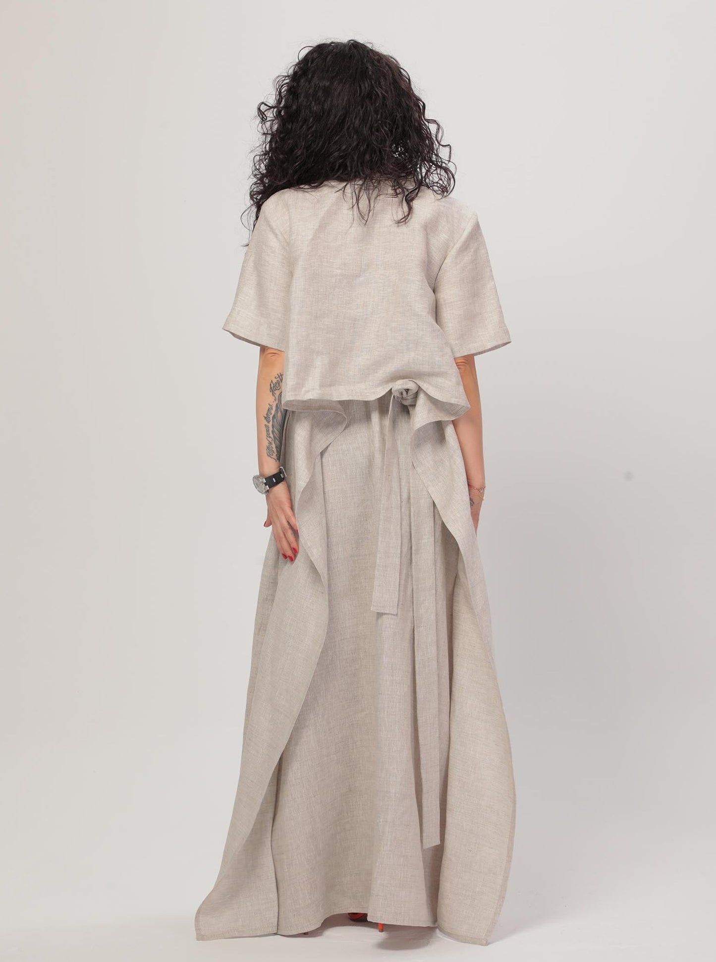 ISABELLA Maxi Linen Dress