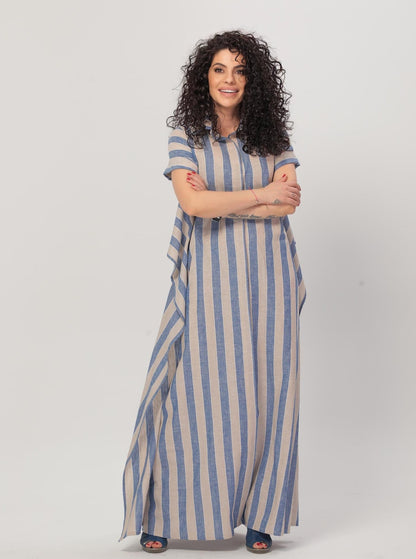 ISABELLA Maxi Linen Dress