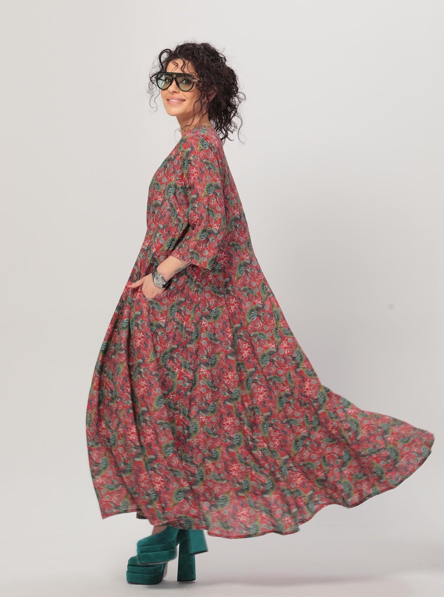 SHARON Maxi Linen Dress