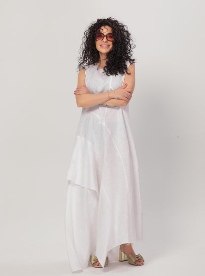 EVELYN Linen Dress